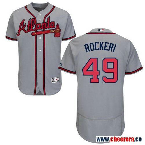 John Rocker Atlanta Braves gray Road jersey