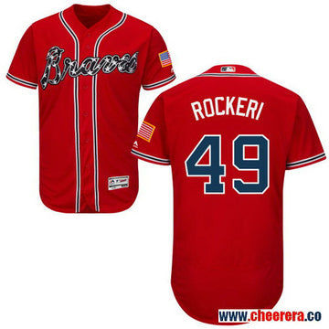 John Rocker Atlanta Braves red jersey