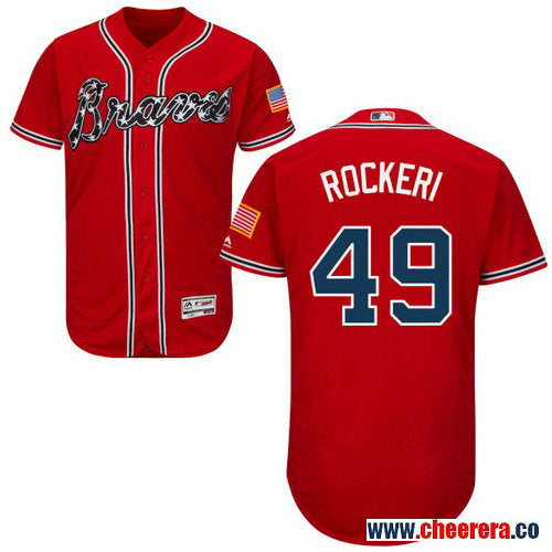 John Rocker Atlanta Braves red jersey