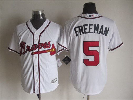 Freddie Freeman Atlanta Braves white Home jersey