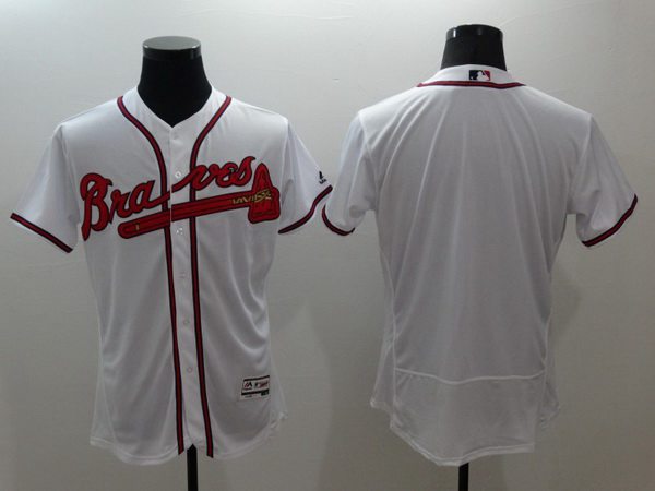 Custom Atlanta Braves white jersey