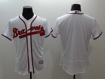 Custom Atlanta Braves white jersey