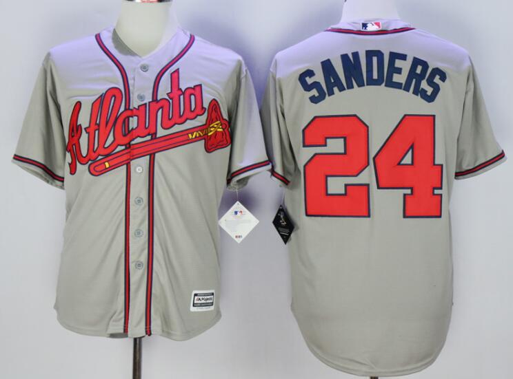 Atlanta Braves gray Throwback jersey