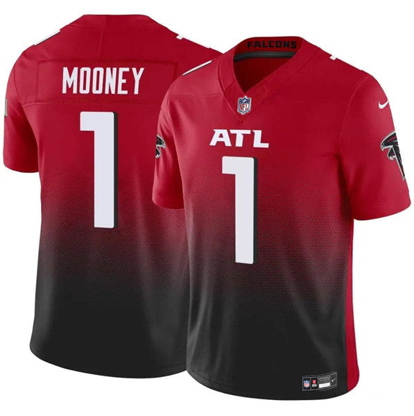 Darnell Mooney Atlanta Falcons red Vapor jersey