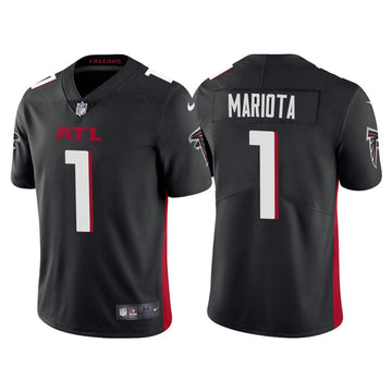 Marcus Mariota Atlanta Falcons black Vapor jersey