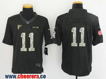 Julio Jones Atlanta Falcons black Salute To Service jersey