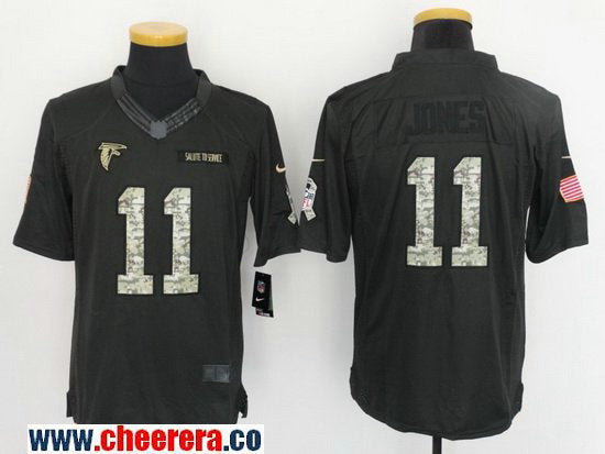 Julio Jones Atlanta Falcons black Salute To Service jersey