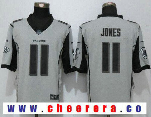 Julio Jones Atlanta Falcons gray Limited jersey