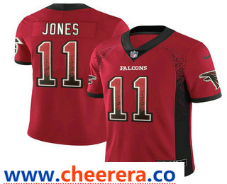 Julio Jones Atlanta Falcons red Color Rush jersey
