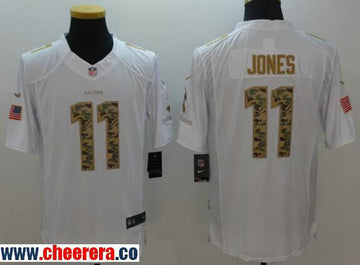 Julio Jones Atlanta Falcons white Salute To Service jersey