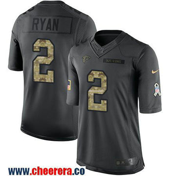 Matt Ryan Atlanta Falcons black Salute To Service jersey