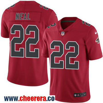 Keanu Neal Atlanta Falcons red Color Rush jersey