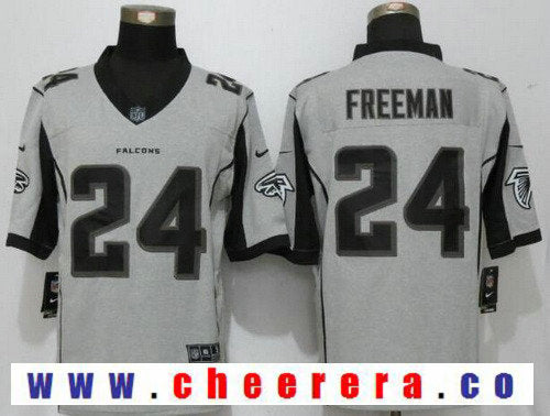 Devonta Freeman Atlanta Falcons gray Limited jersey