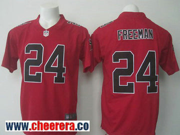 Devonta Freeman Atlanta Falcons red Color Rush jersey