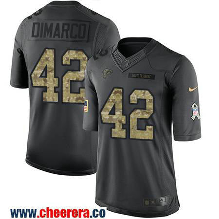 Patrick DiMarco Atlanta Falcons black Salute To Service jersey