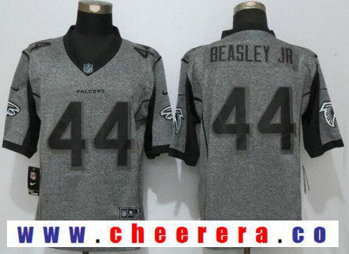 Vic Beasley Jr Atlanta Falcons gray Limited jersey