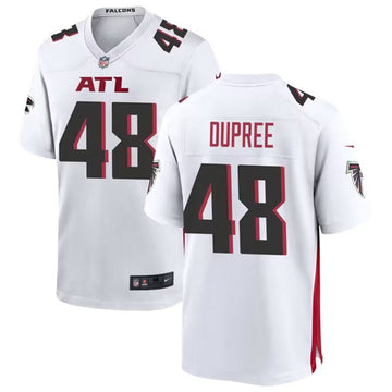 Bud Dupree Atlanta Falcons white Game jersey
