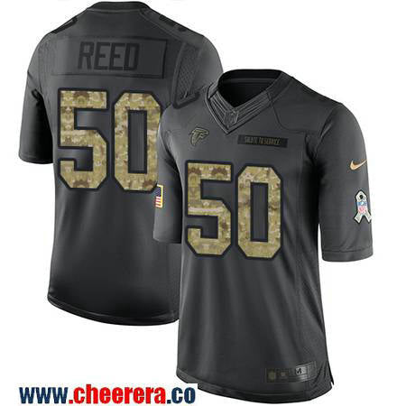 Brooks Reed Atlanta Falcons black Salute To Service jersey