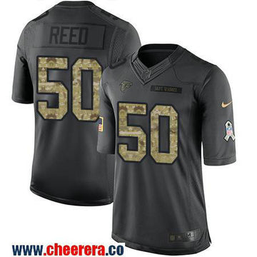 Brooks Reed Atlanta Falcons black Salute To Service jersey
