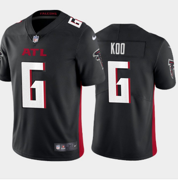 Younghoe Koo New Atlanta Falcons black Vapor jersey