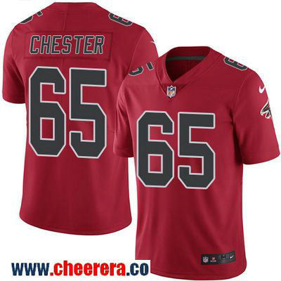 Chris Chester Atlanta Falcons red Color Rush jersey