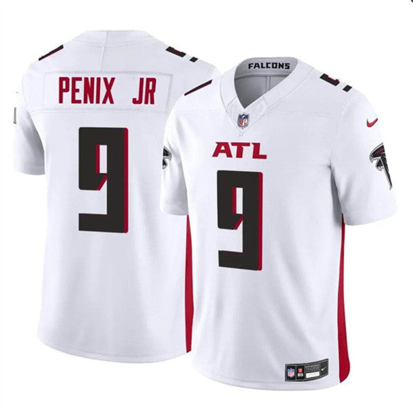 Michael Penix Jr Atlanta Falcons white Vapor jersey