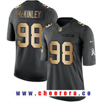 Takkarist McKinley Atlanta Falcons anthracite Salute To Service jersey