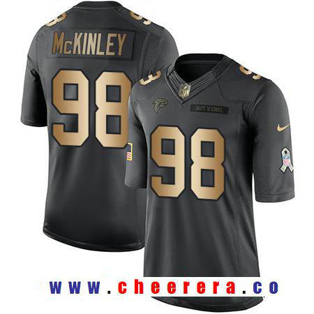 Takkarist McKinley Atlanta Falcons anthracite Salute To Service jersey