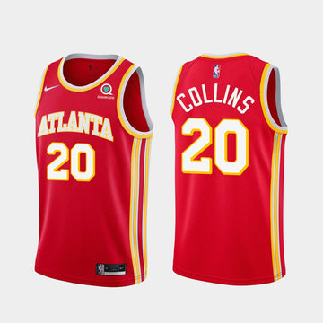 John Collins Atlanta Hawks red jersey