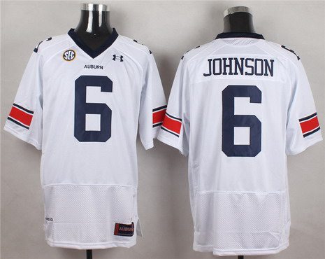 Jeremy Johnson Auburn Tigers white jersey