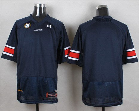 Custom Auburn Tigers navy jersey