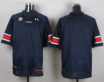 Custom Auburn Tigers navy jersey