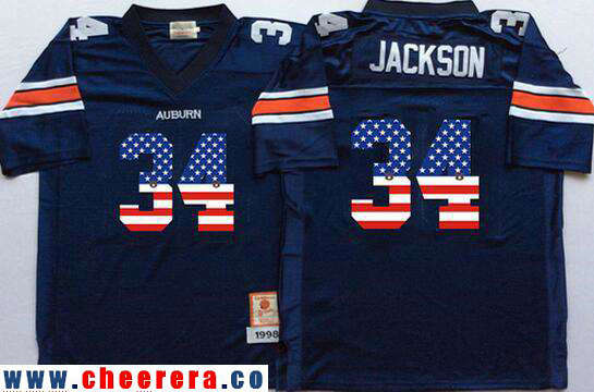 Auburn Tigers blue Fashion jersey
