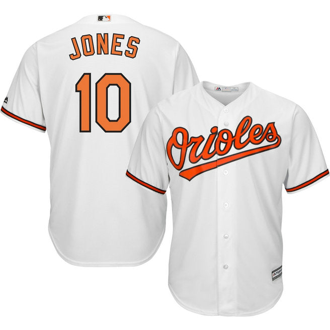 Adam Jones Baltimore Orioles white Home jersey