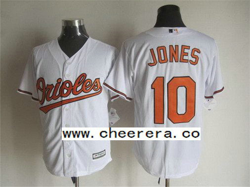 Adam Jones Baltimore Orioles white Home jersey