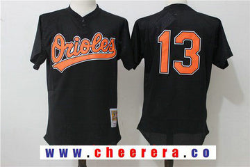 Manny Machado Baltimore Orioles black Throwback jersey