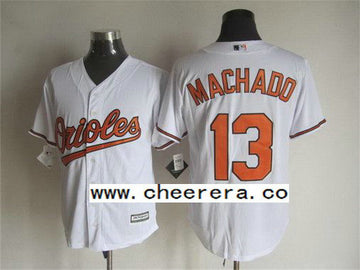 Manny Machado Baltimore Orioles white Home jersey