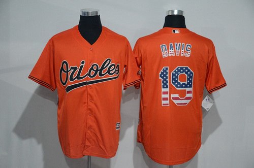 Chris Davis Baltimore Orioles orange Fashion jersey