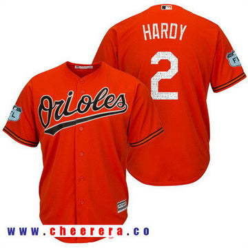 J.J. Hardy Baltimore Orioles orange jersey