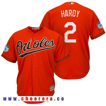 J.J. Hardy Baltimore Orioles orange jersey