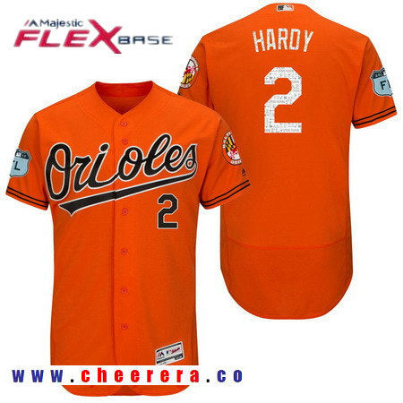 J.J. Hardy Baltimore Orioles orange jersey