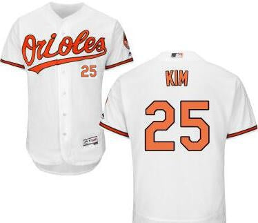Hyun-Soo Kim Baltimore Orioles white Home jersey