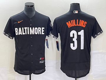 Cedric Mullins Baltimore Orioles black City Connect jersey