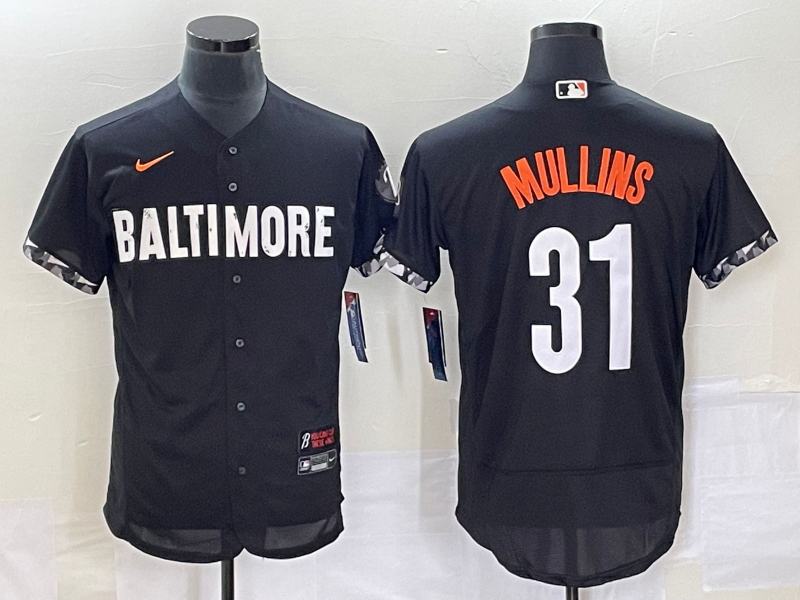 Cedric Mullins Baltimore Orioles black City Connect jersey