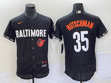 Adley Rutschman Baltimore Orioles black City Connect jersey