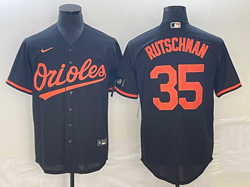 Adley Rutschman Baltimore Orioles black jersey