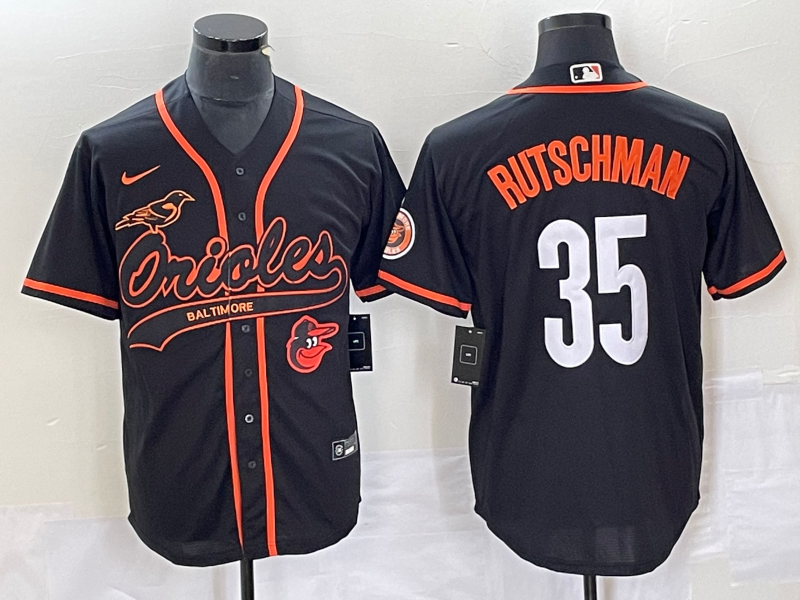 Adley Rutschman Baltimore Orioles black jersey