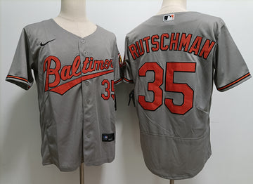Adley Rutschman Baltimore Orioles grey jersey