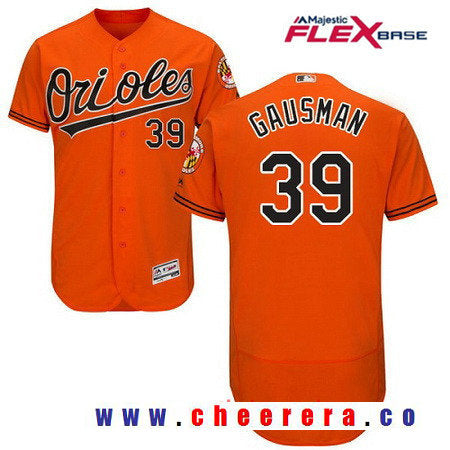 Kevin Gausman Baltimore Orioles orange Alternate jersey