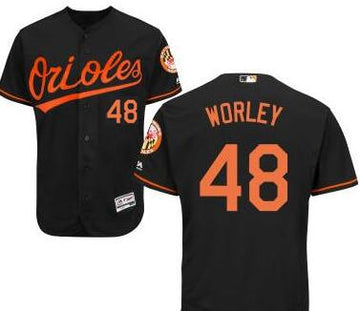 Vance Worley Baltimore Orioles black jersey